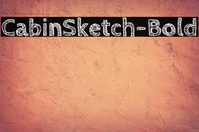 CabinSketch-Bold Example 1