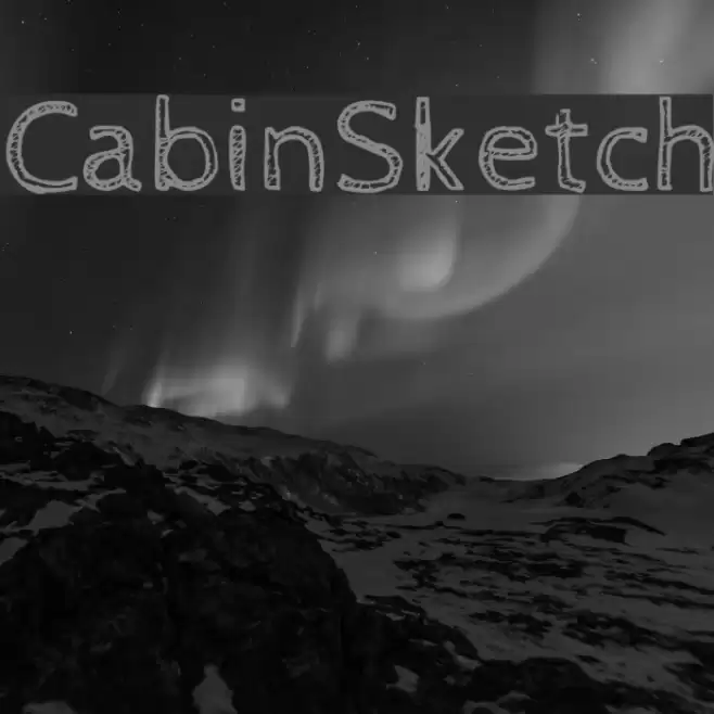 CabinSketch Font examples