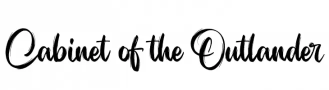 Cabinet of the Outlander  नि: शुल्क फ़ॉन्ट्स डाउनलोड