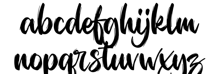 Cabinet of the Outlander Font LOWERCASE
