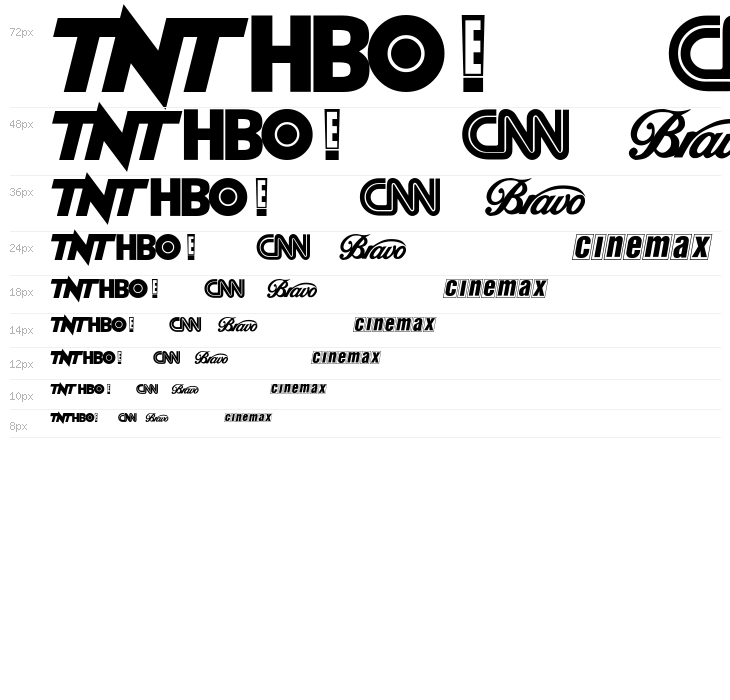 CableDingbats Waterfall