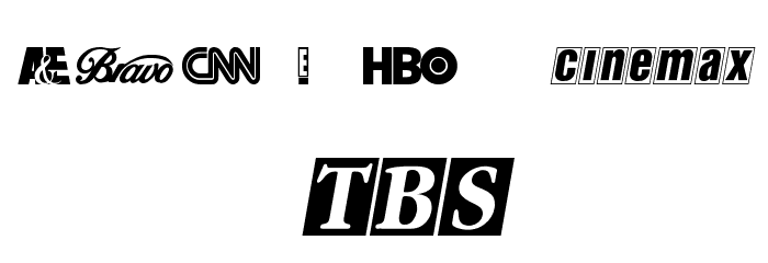 CableDingbats Font LOWERCASE