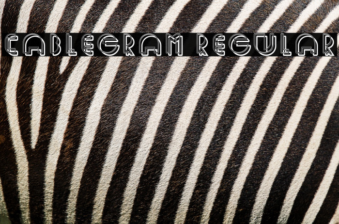Cablegram Regular Example 1