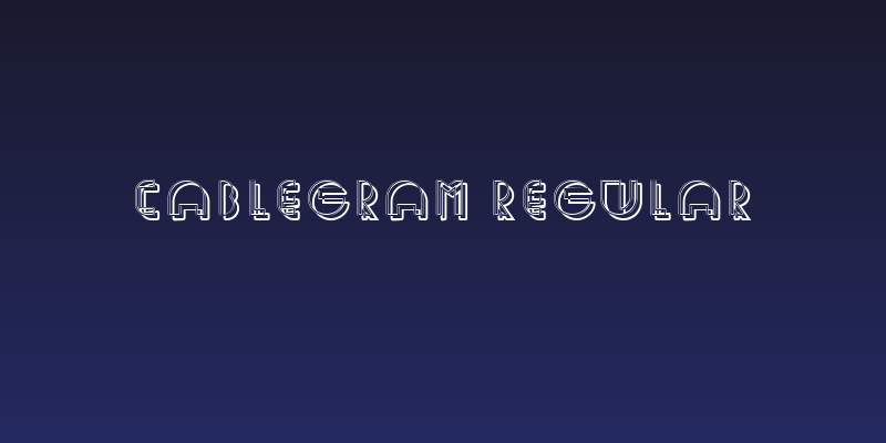 Cablegram Regular Social Header