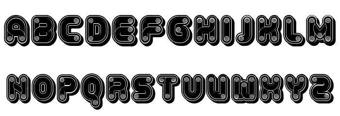 Cables Bold Font OTHER CHARS