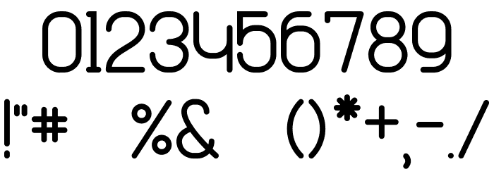 Cabo Rounded Regular Font - FFonts.net