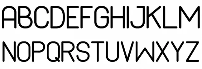 Cabo Rounded Regular Schriftart Groß