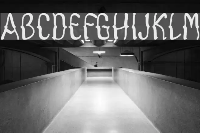 Caboge Font examples