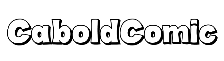 Cabold Comic  font caratteri gratis