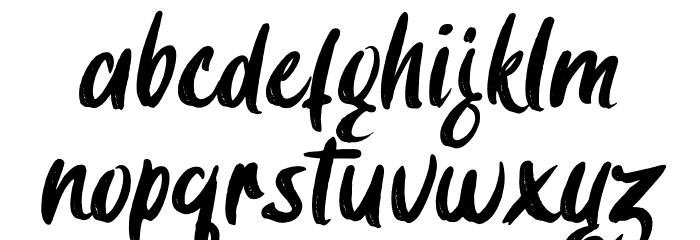 Cabron Font LOWERCASE