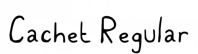 Cachet Regular  Fuentes Gratis Descargar