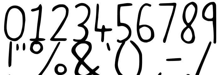 Cachet Regular Font OTHER CHARS