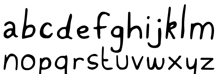 Cachet Regular Font LOWERCASE