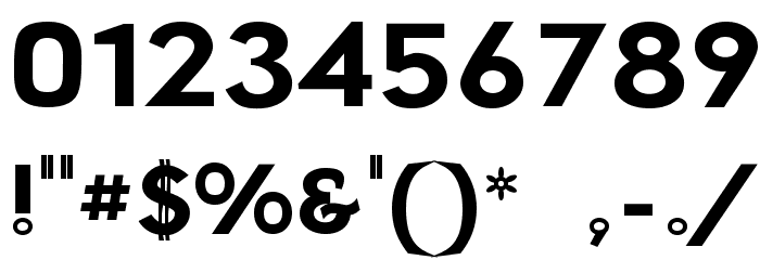 Cacophony Loud Font OTHER CHARS