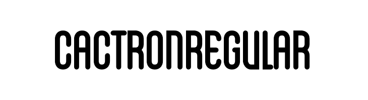 Cactron Regular  Fuentes Gratis Descargar