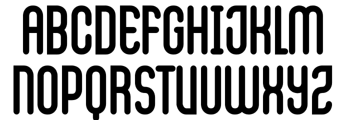 Cactron Regular Font LOWERCASE