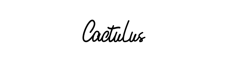 Cactulus  font caratteri gratis