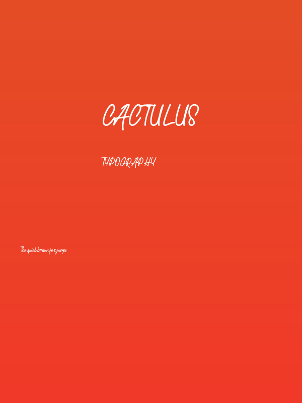 Cactulus Poster