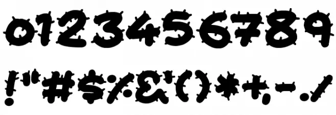 Cactus Cuties Font OTHER CHARS