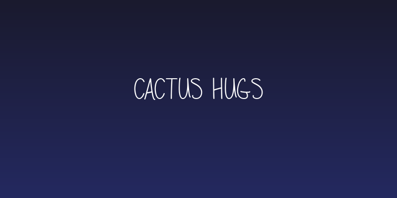 Cactus Hugs Social Header