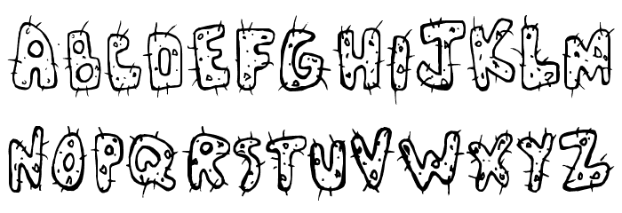 Cactus Love Font LOWERCASE