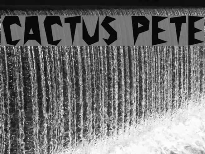 Cactus Pete Font examples