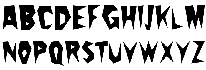 Cactus Plain Font LOWERCASE