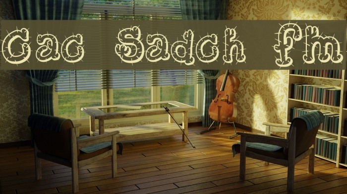 Cactus Sandwich FM Font examples