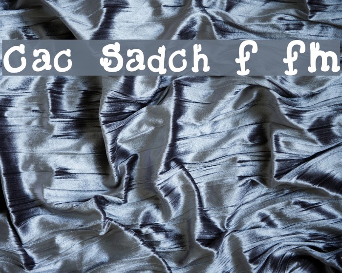 Cactus Sandwich Fill FM Font examples