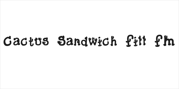 Cactus Sandwich Fill FM Logo