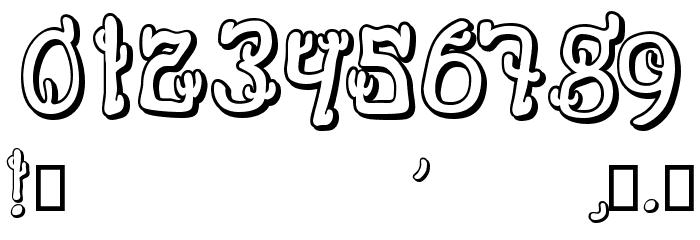 Cactus Sandwich Plain FM Font OTHER CHARS