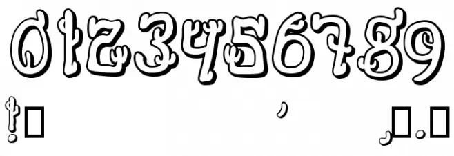 Cactus Sandwich Plain Font OTHER CHARS