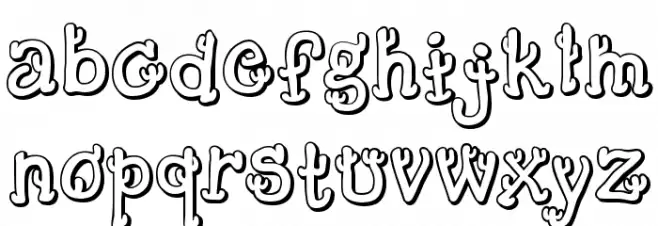 Cactus Sandwich Plain Schriftart Groß