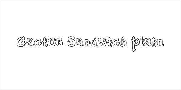 Cactus Sandwich Plain Logo
