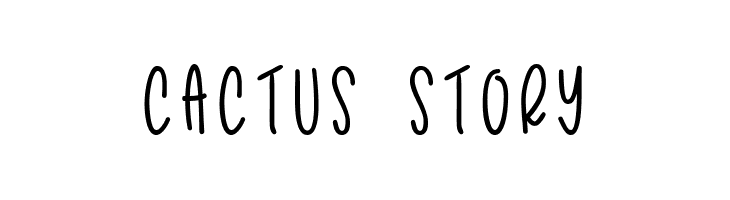 Cactus Story  Free Fonts Download