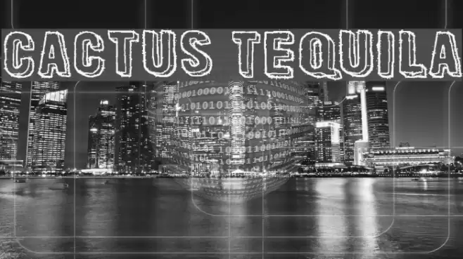 Cactus Tequila Font examples