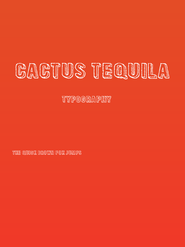 Cactus Tequila Poster