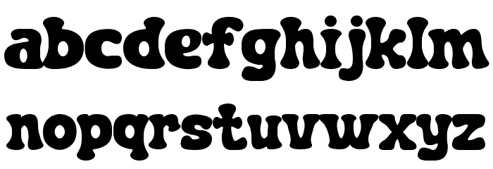 Cactus-Town Font LOWERCASE