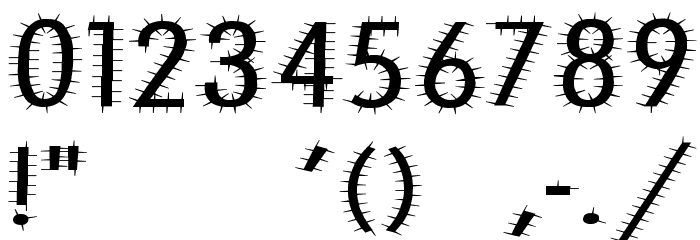 CactusBlossom Font OTHER CHARS