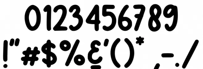 Cactuss Font OTHER CHARS