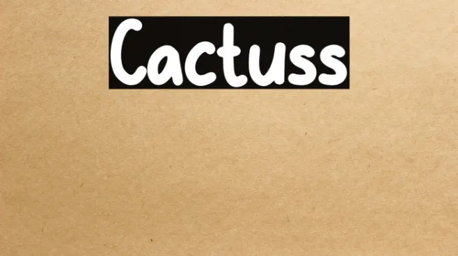 Cactuss Example 3