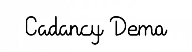 Cadancy Demo  Descarca Fonturi Gratis