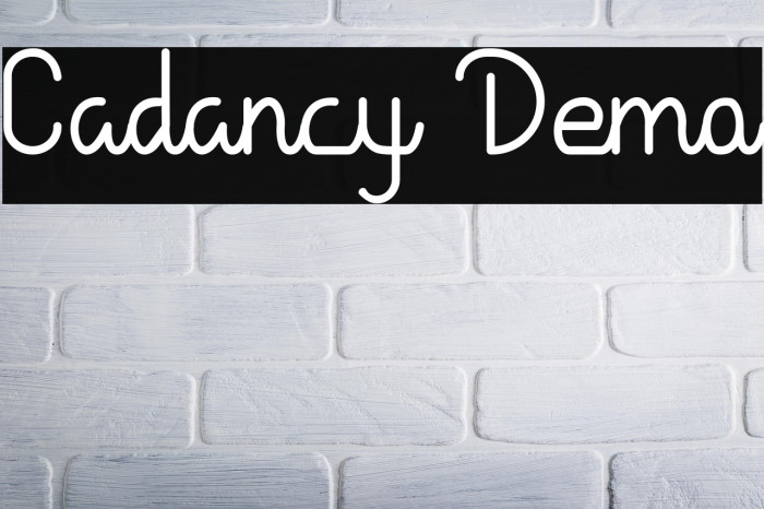 Cadancy Demo Example 2