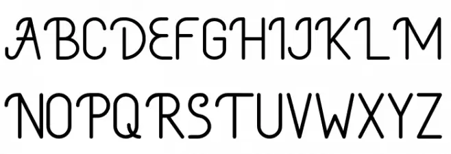 CadancyDemo 字体 大写