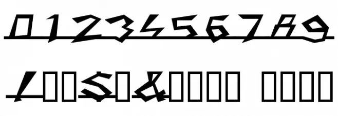 Caddy フォント その他の文字