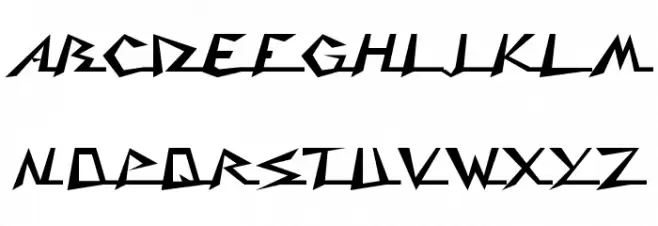 Caddy Schriftart Groß