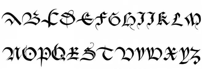 Cadeaulx!` Schriftart Groß