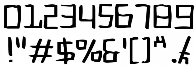 Cadmium Egg Font OTHER CHARS