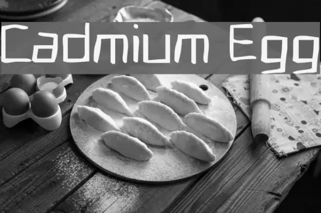 Cadmium Egg Caratteri examples