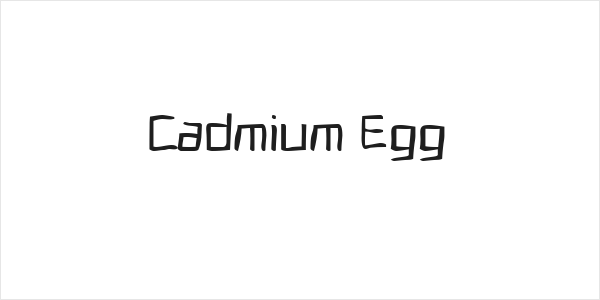 Cadmium Egg Logo